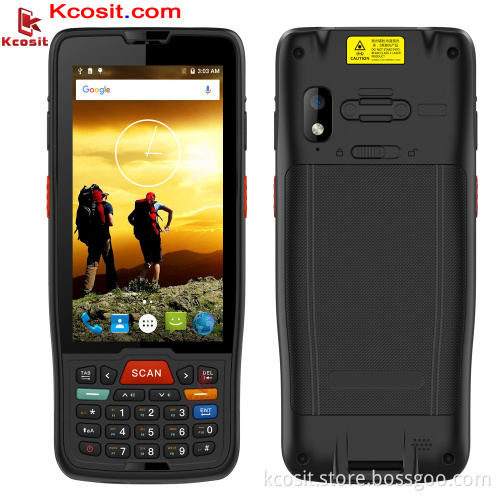 original K71 1D 2D PDA Barcode Scanner Android 9.0 QR Code Reader Numeric Keyboard Wireless Handheld POS Logistic warehouse Dock